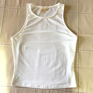 White tank top